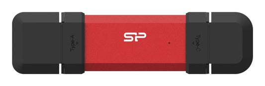 Silicon Power 500GB USB Stick DS72 Type A+C 1050/850MB/s Κόκκινο