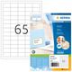 HERMA Etiketten A4 weiß 38,1x21,2 mm Papier 6500 St.