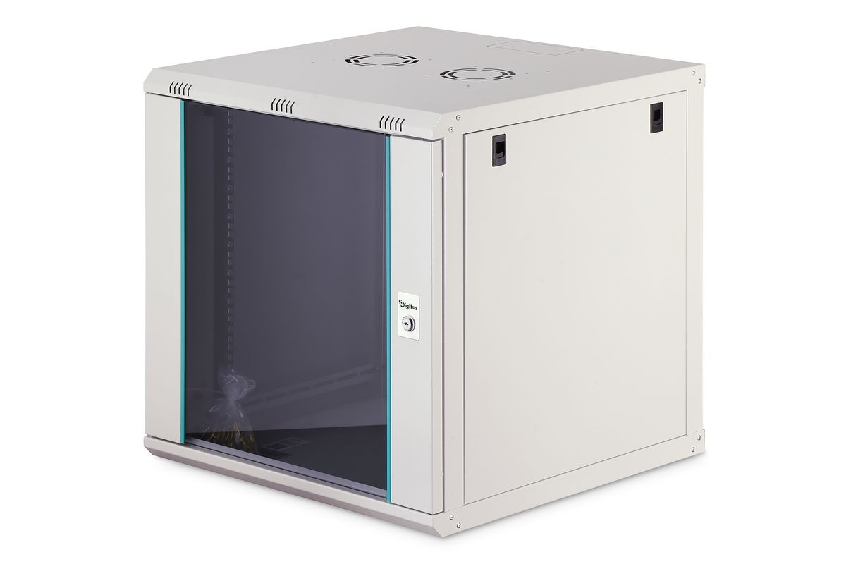 DIGITUS Wandgehäuse     Dynamic 12HE 600x600mm          grau