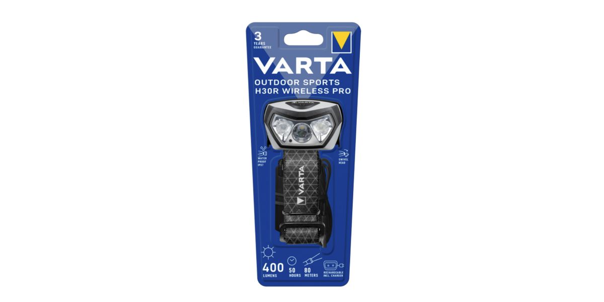 Varta Kopfleuchte Outdoor Sports H30R Wireless Pro int. Akku