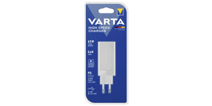 Varta Ladegerät High Speed Charger 65W 2x USB-C 1x USB-A