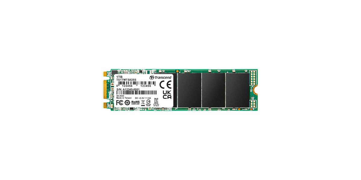 SSD 1TB Transcend M.2 MTS825S (M.2 2280) 3D NAND, SATA3