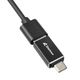 Sharkoon USB-Hub 3xUSB3.2 1xRJ45 45cm Kabel Aluminium schwar