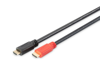 DIGITUS HDMI-Kabel 1.3b Typ A -> Typ A St/St 15,00m schwarz Polybeutel
