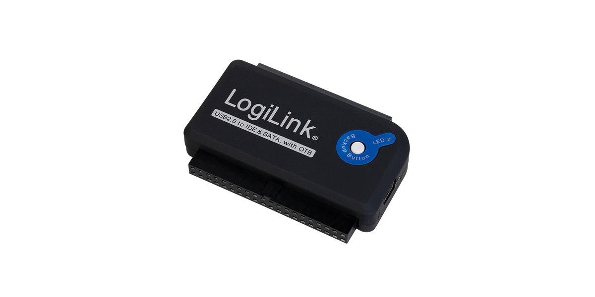 Logilink Adapter USB 2.0 zu 2,5 + 3,5 Zoll IDE+SATA HDD OTB