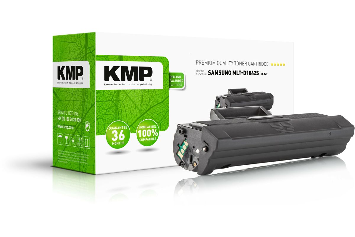 KMP Toner Samsung MLT-D1042S black 1500 S. SA-T42 remanufactured