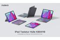 inateck Keyboard iPad 13" iPad Pro 3/6 Gen. Com. QWERTZ gray