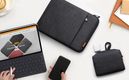 inateck Laptoptasche 16" Zubehörta. LB01006/S1 schwarzgrau