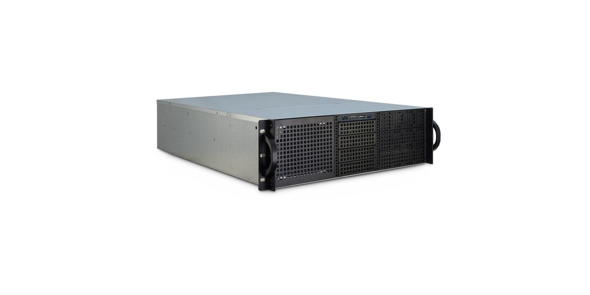 Inter-Tech 48.3cm IPC 3U-30255   3HE  SERVER 1xUSB3.0