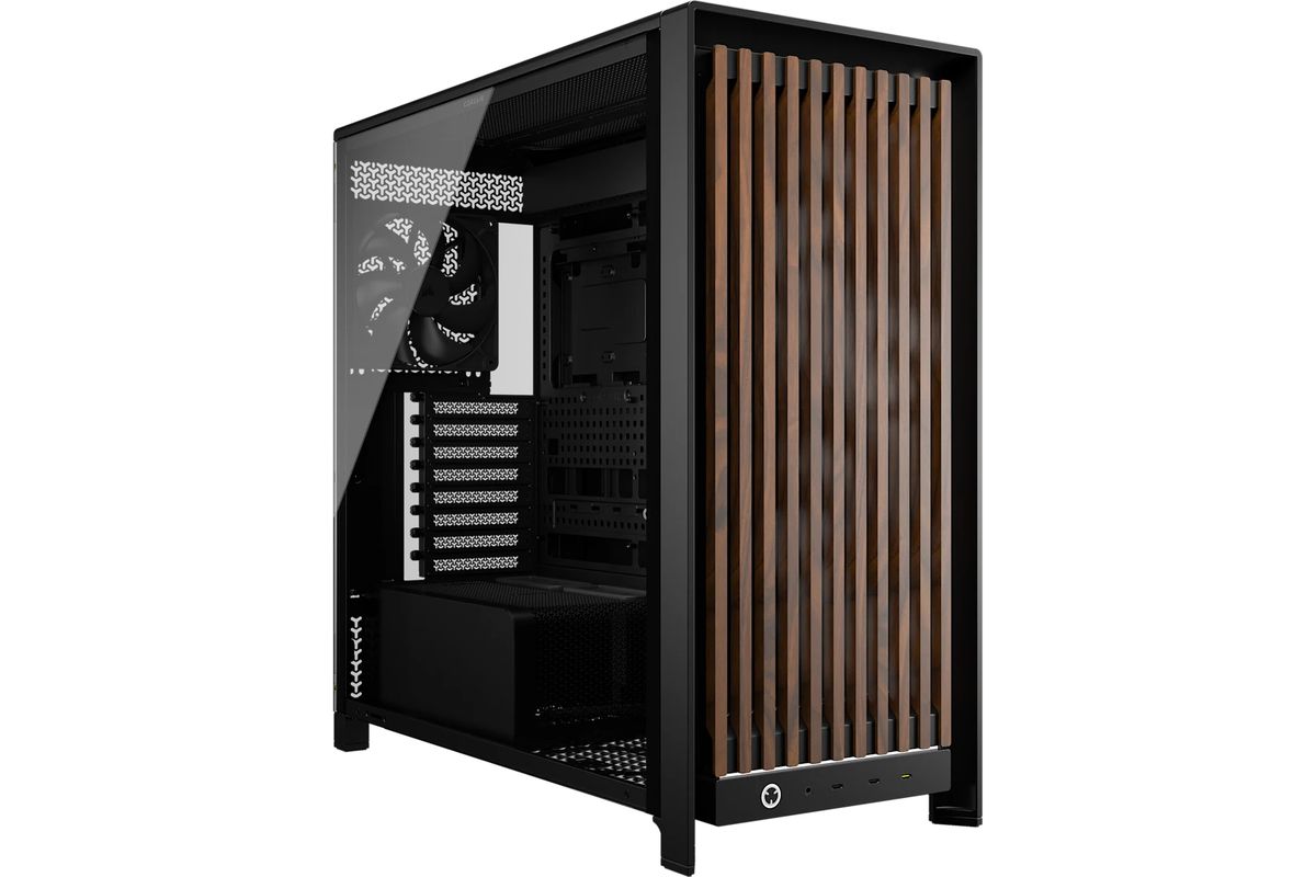 CORSAIR Geh FRAME 5000D Wood RS Performance Black/Walnut