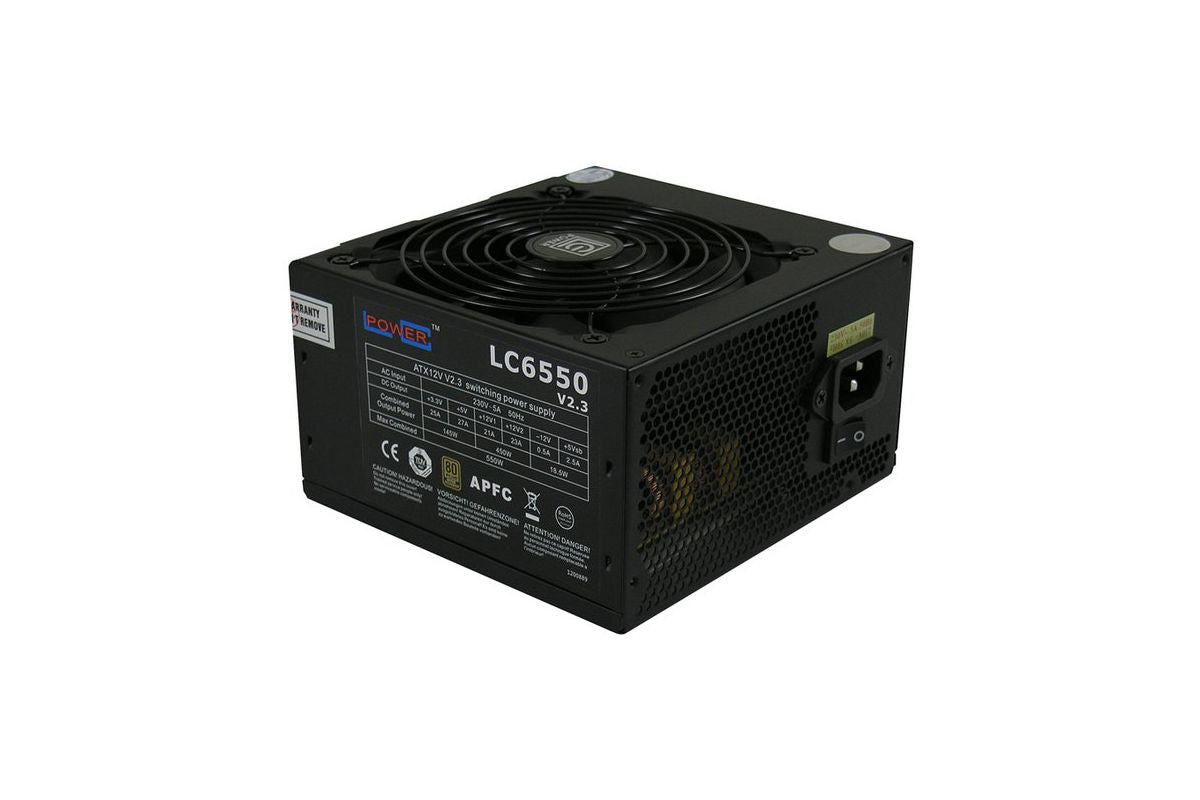 LC-Power Netzteil 550W LC6550 12cm (80+Bronze) Ver.2.3 retail