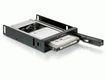 DELOCK Wechselrahmen 1x 2,5" SATA HDD in 3,5" Schacht sw