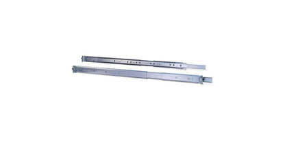 Inter-Tech 26" Teleskopschienensatz 1U 650 mm Silber