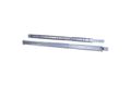 Inter-Tech 26" Teleskopschienensatz 1U 650 mm Silber