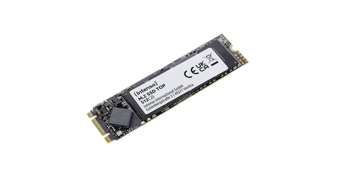 Intenso M.2 512GB SSD SATA3 Υψηλή Απόδοση Λιανικής