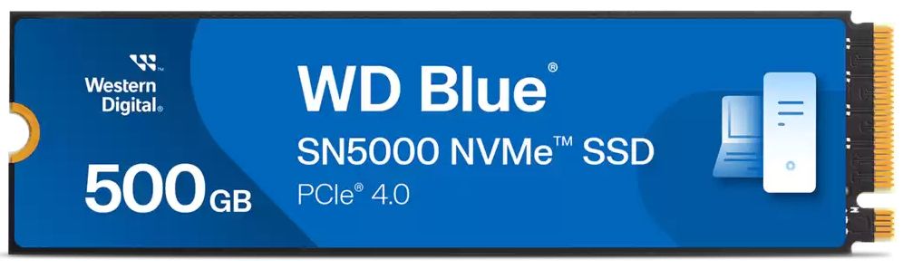 SSD WD Blue M.2 2280 500GB NVMe SN5000