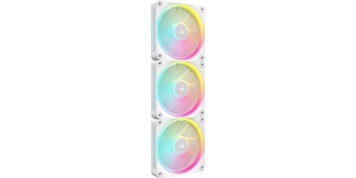 CORSAIR Lüfter 120*120*25 LX120 RGB iCUE Link White Triple