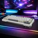 INCA Gaming Tastatur RGB/GraySwitch/USB-C/BT   2.00m    weiß