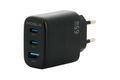 Mobilis Wall Charger 65W - 2USB C + 1USB A - GaN