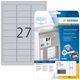 HERMA Typenschildetiketten A4 63,5x29,6 mm Folie 675 St.