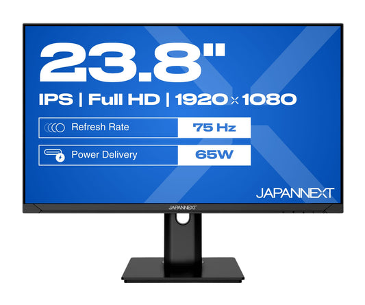JAPANNEXT 60,5cm JN-IPS238FHDR-C65W-HSP 16:9 HDMI/DP FHD