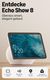 Amazon Echo Show 8 (4th Generation 2025) White DE