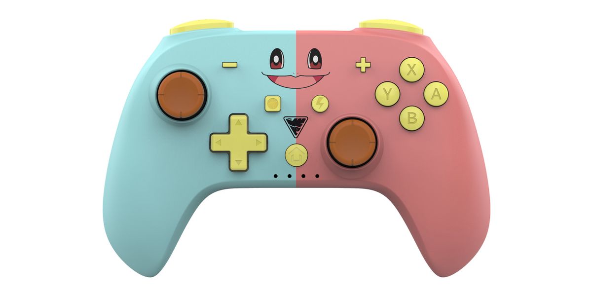 Dragonshock Controller Poptop Wireless Cubes Switch pink blu