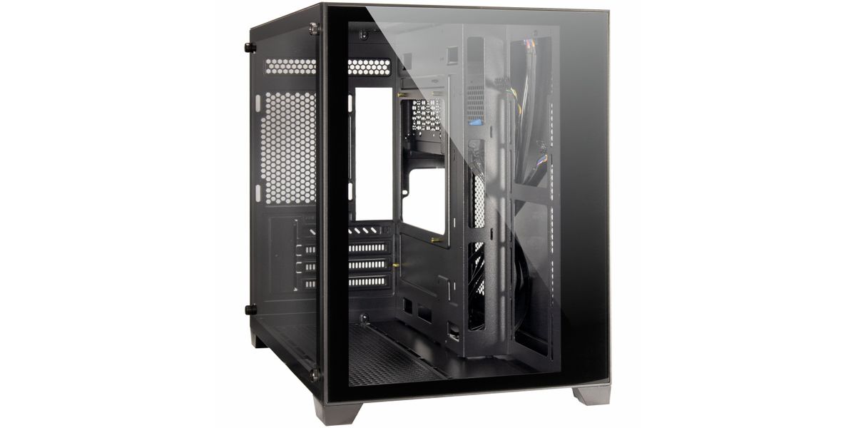 Inter-Tech Gaming-Gehäuse Micro-ATX C-501 Aspect schwarz