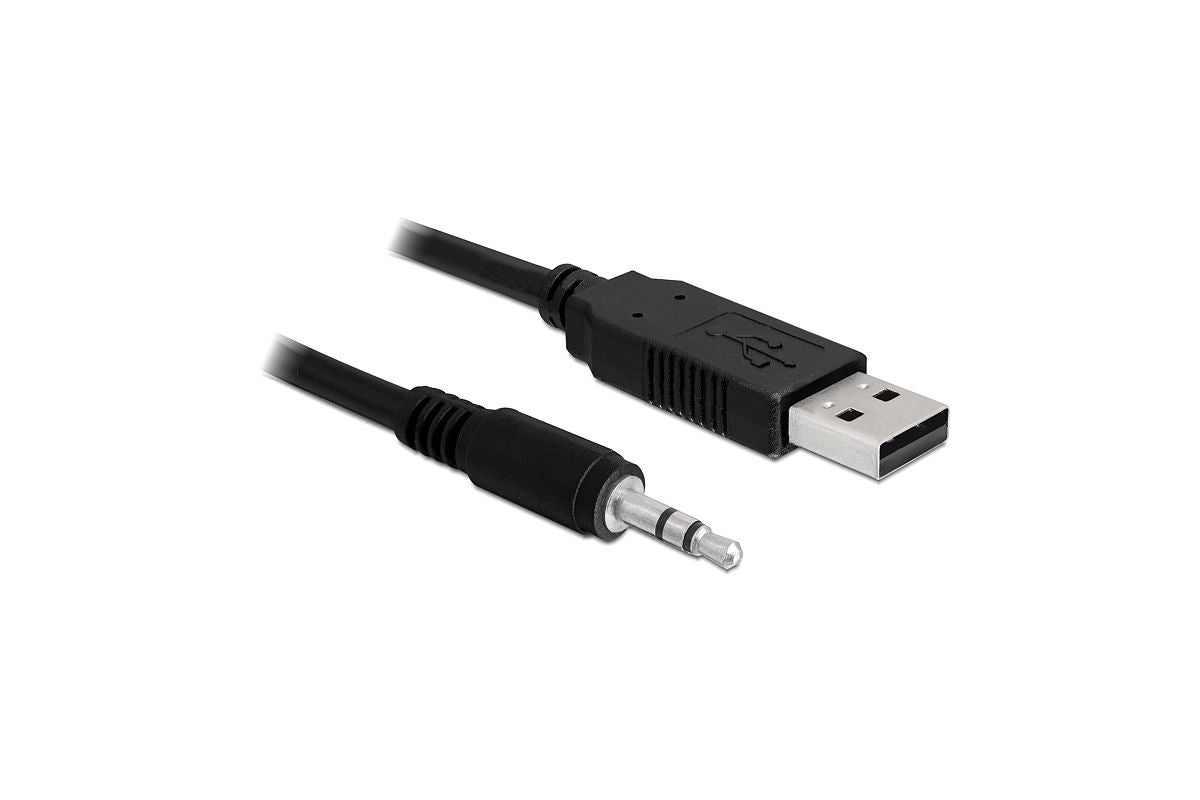 DELOCK USB Kabel A -> 3,5mm 3Pin 1.80m (5 V) TTL