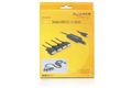 DELOCK USB Kabel A -> 4x D-Sub9 St/St 1.40m