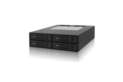 Backplane IcyDock 4x6,3cm SATAI-III in 1x5,25" HDD/SSD sw