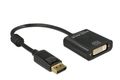 DELOCK Displayport Adapter DP -> DVI(24+5) 4K Passiv