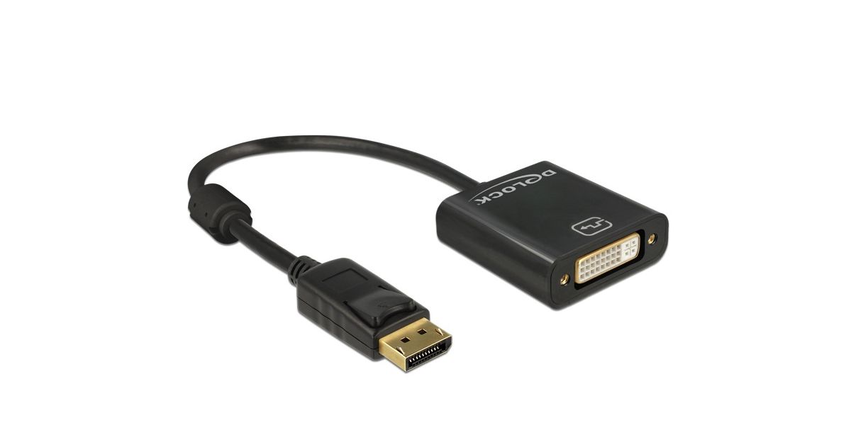 DELOCK Displayport Adapter DP -> DVI(24+5) 4K Passiv