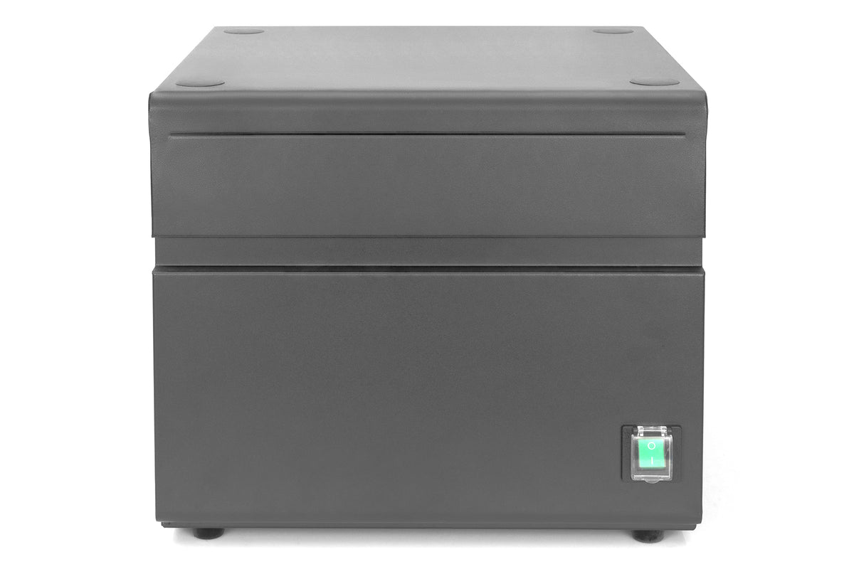 DIGITUS Mobile Charging Cabinet for Notebooks/Tablets 14" — 10 Slots, Black