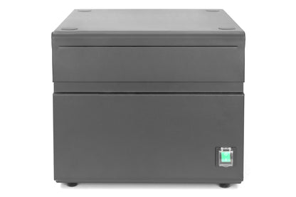 DIGITUS Mobile Charging Cabinet for Notebooks/Tablets 14" — 10 Slots, Black