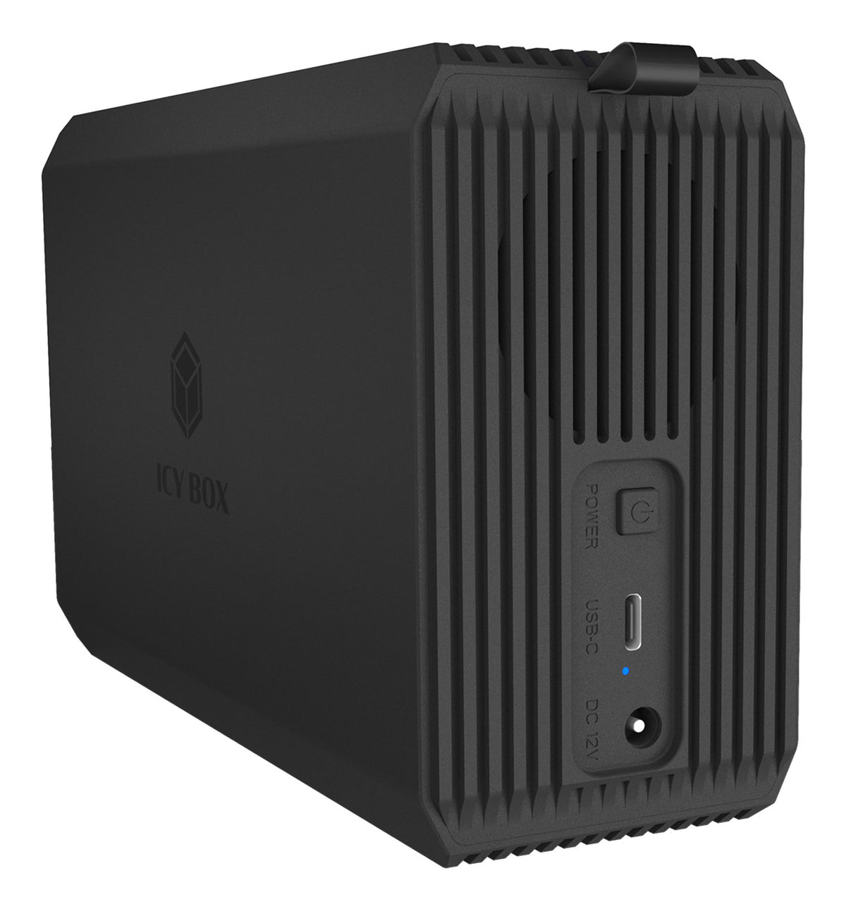 ICY BOX IB-RD3720-CU3 Θήκη RAID διπλής θέσης για σκληρούς δίσκους 2,5" / 3,5"
