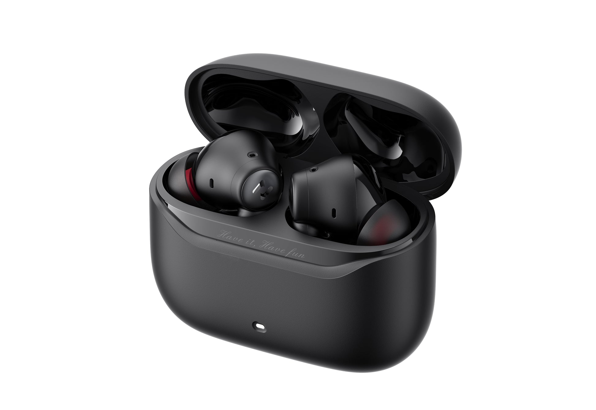 Ασύρματα ακουστικά TW991 PRO(SPACE NC01T) σε μαύρο χρώμα
