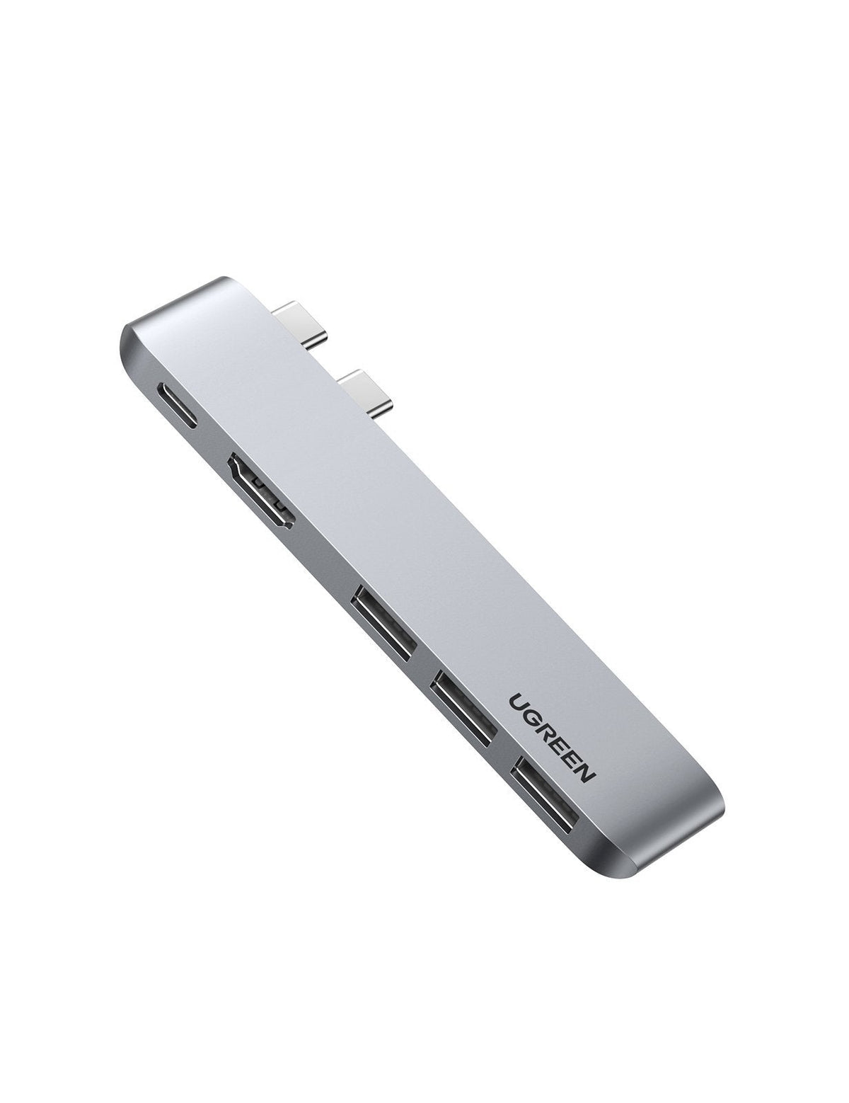 Ugreen 60559 Laptop Dock / Port Replicator USB 3.2 Gen 1 (3.1 Gen 1) Type-C - Silver