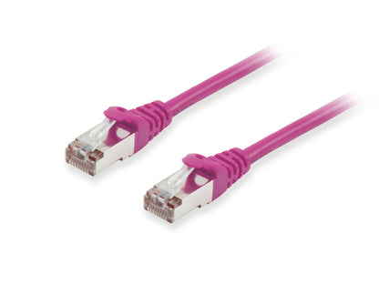 Equip Patchkabel Cat6A      S/FTP 2xRJ45 25.00m    lila LSZH Polybeutel