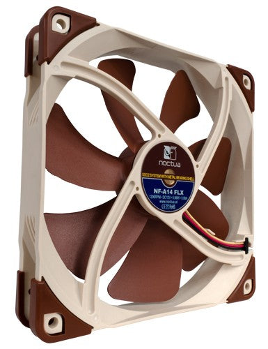 Noctua NOC-NF-A14-FLX 140mm Beige/Brown Case Fan
