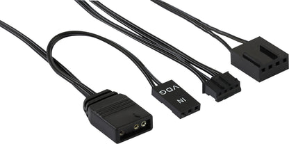 Σετ Ψύξης Κουτιού Υπολογιστή Aerocool Mirage 12 ARGB Pro 12 εκ., Μαύρο