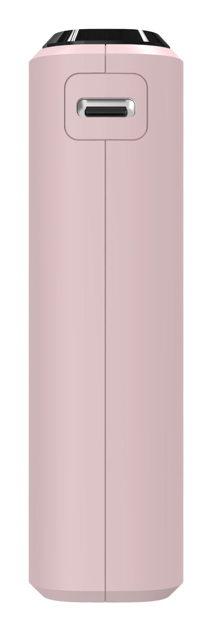Powerbank RealPower PB-10000C PD+ mit 3xType-C,Rose