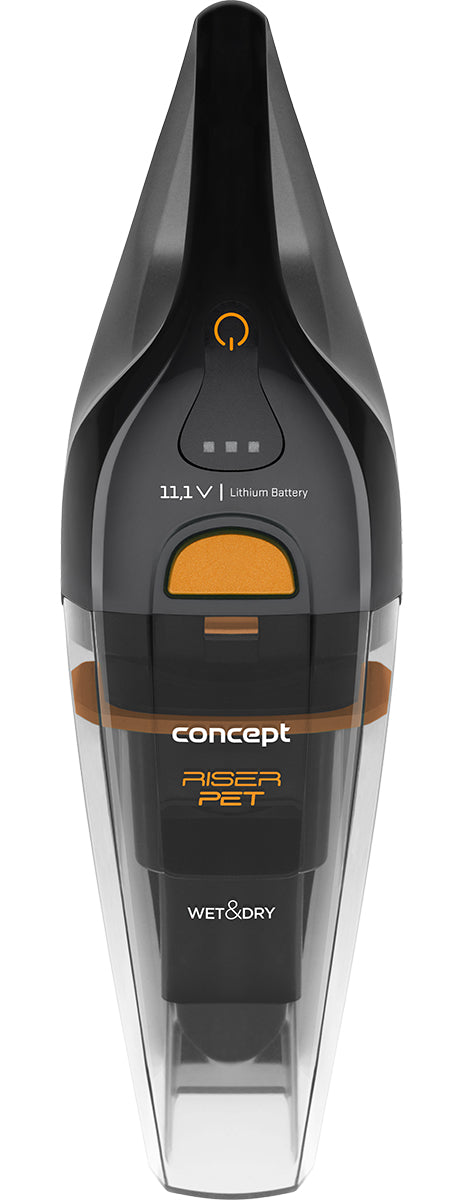 Χειροκίνητη Σκούπα Concept VP4351 Μαύρη Χωρίς Σάκο