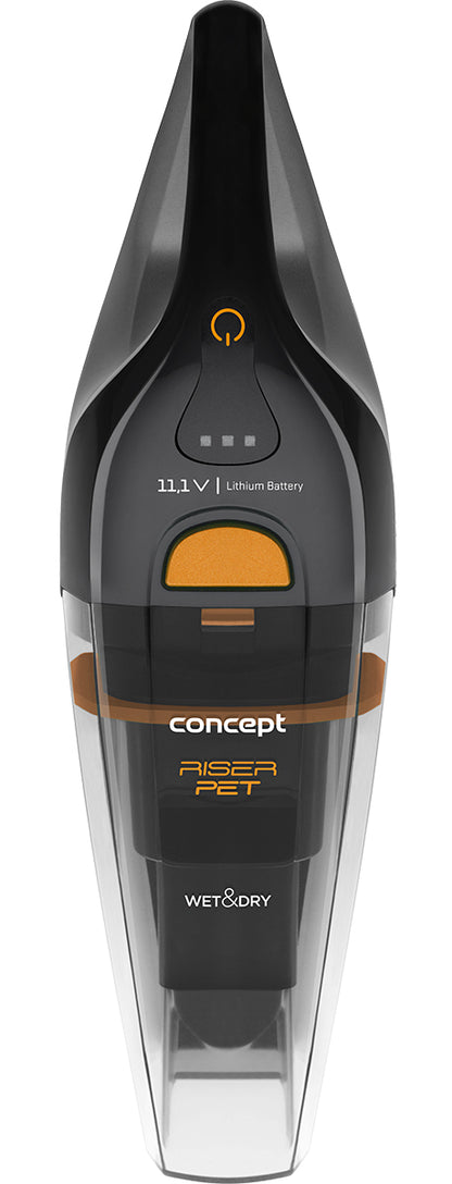 Χειροκίνητη Σκούπα Concept VP4351 Μαύρη Χωρίς Σάκο