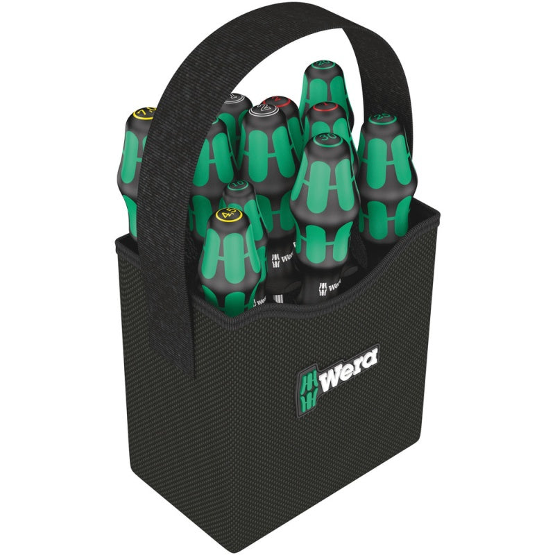 WERA Kraftform 2go 300 Screwdriver Set with Kraftform Plus Handles