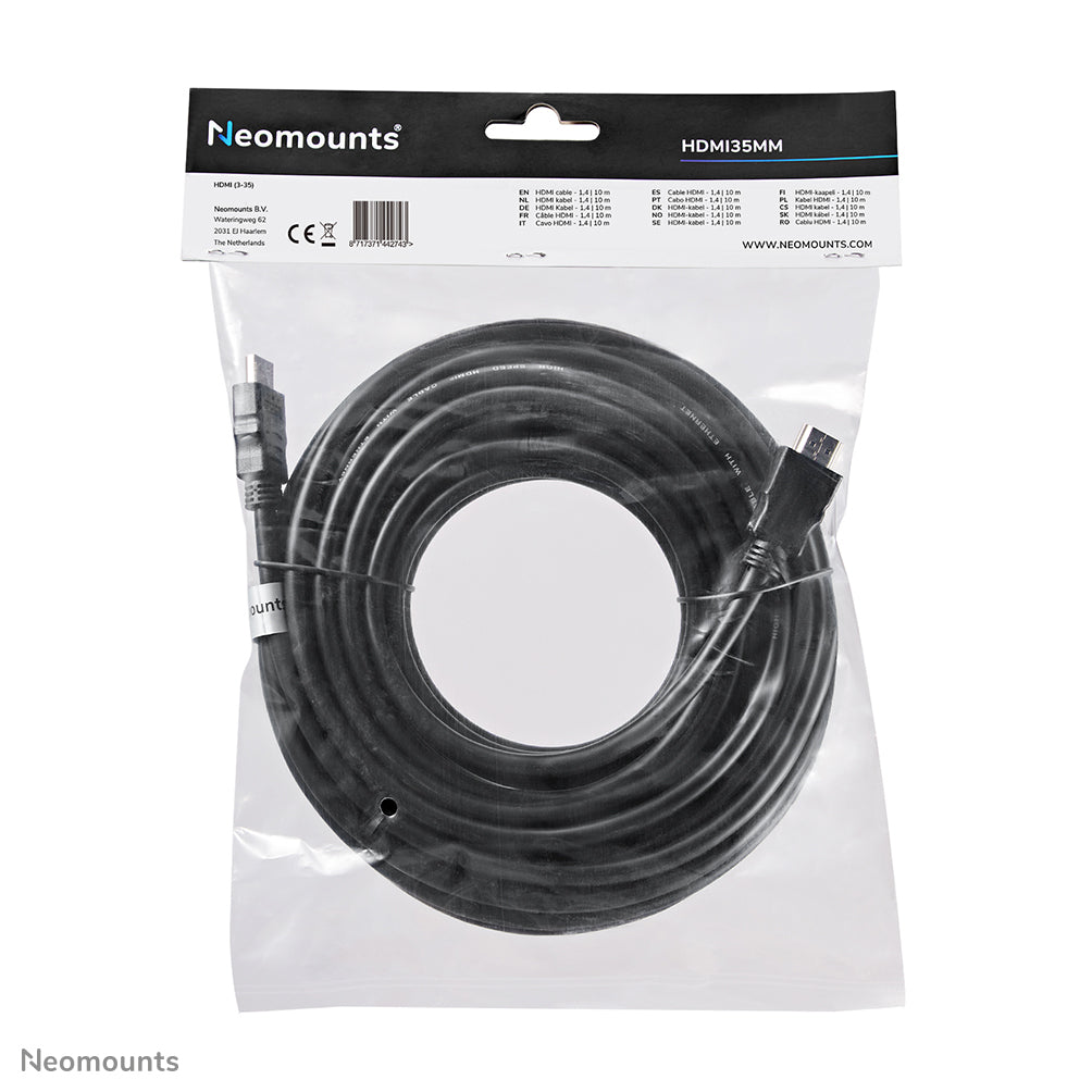 Neomounts HDMI Cable High Speed 10m Black
