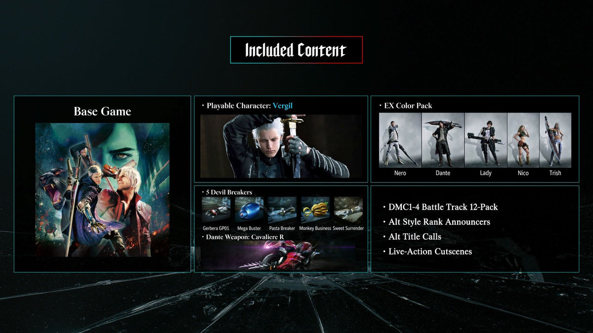Switch 2 Devil May Cry 5 - Hunter Edition (Game Key Card) EU