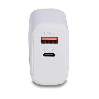 LINDY USB Ladegerät Typ A+C GaN Charger 65W, weiß