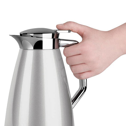 Emsa Isolierkanne Plaza 1 L silber