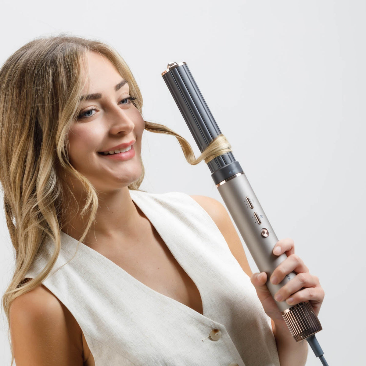 Taurus AIRWAVE DIGITAL PRO Multistyler Airflow Bronze 1300 W with 1.8 m Cord